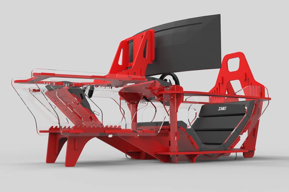 Cockpit Formula X de HM ENGINEERING : de la monoplace et toujours de la transparence