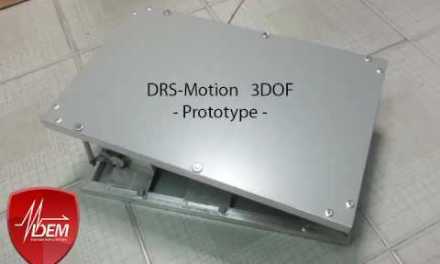 Plateforme 3 DOF de chez DEM Simulators