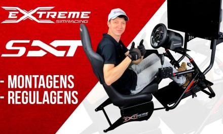 Un cockpit pliable par EXTREME SIMRACING : le SXT V2