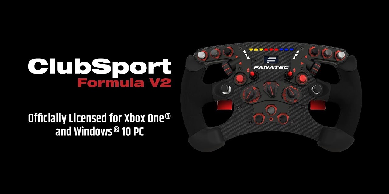 FANATEC ClubSport Steering Wheel Formula V2
