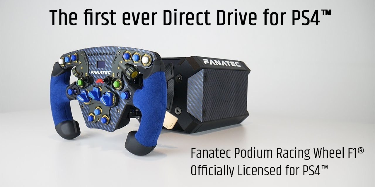 Fanatec Podium : Du Direct-Drive aussi pour PS4