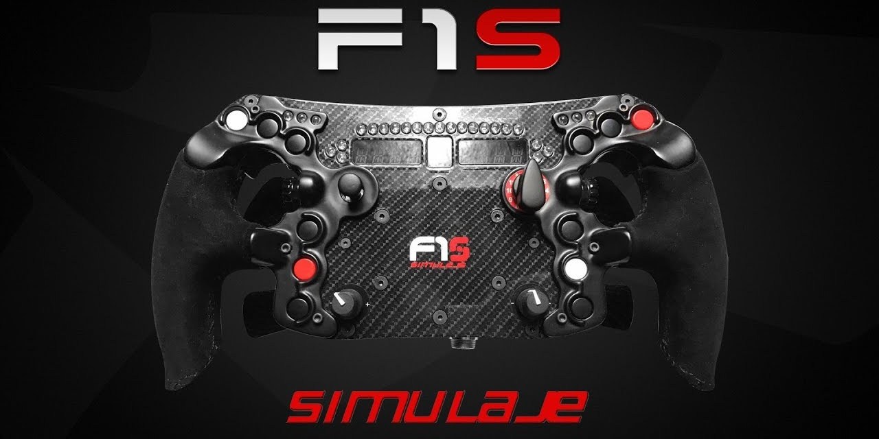 Le Volant F1S de SIMULAJE entre les mains de FLOEB