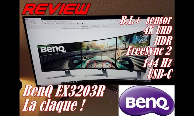 Ecran spécial SimRacing BenQ EX3203R 32″ : la review de Franconen