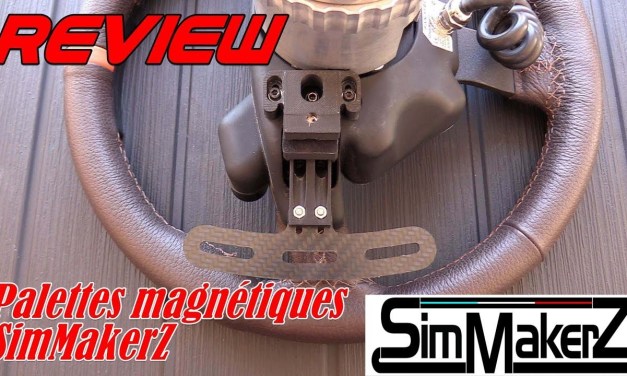 Des palettes magnétiques pour volant FANATEC avec SimMakerZ & review de Franconen