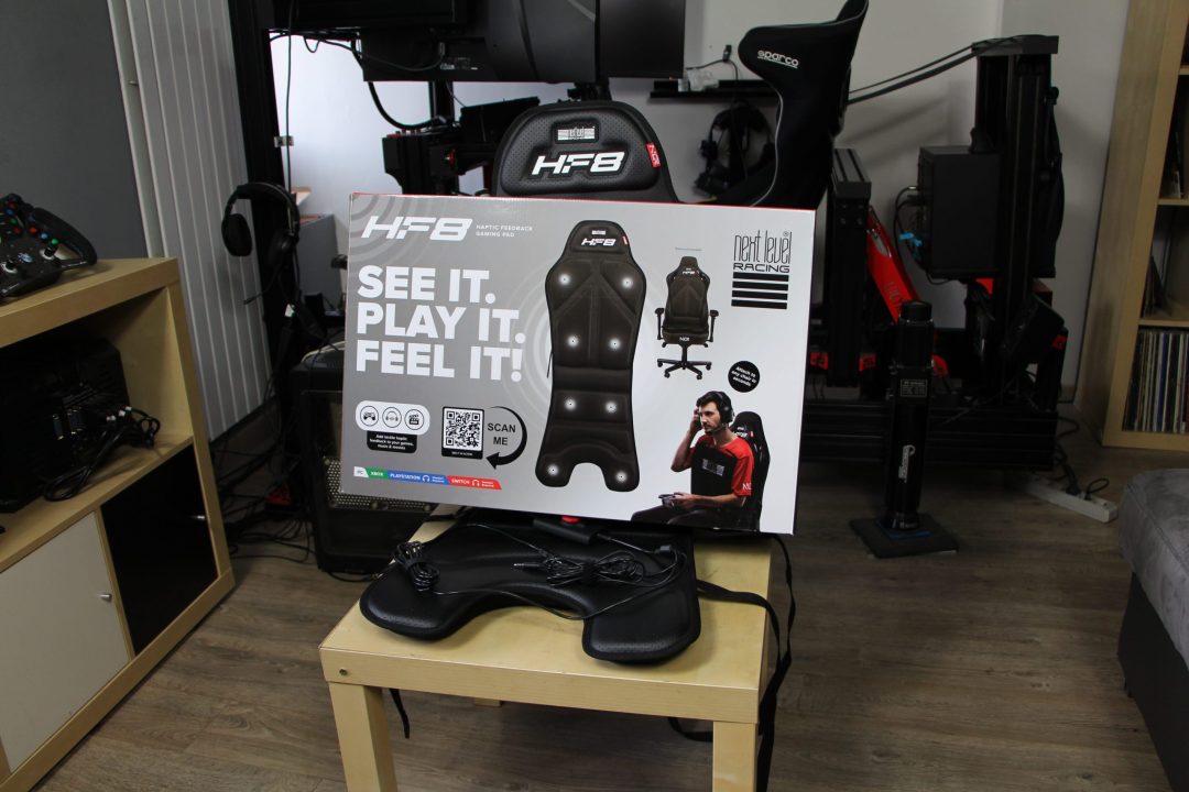 coussin haptique HF8 de Next Level Racing