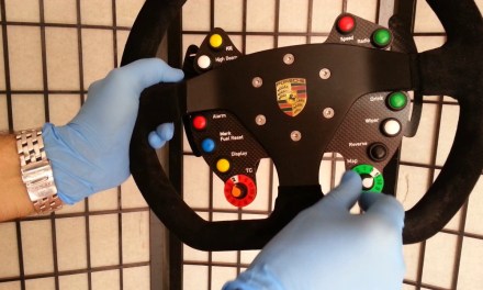 Volant Porsche RS GT3 par Léopoldo Ramirez