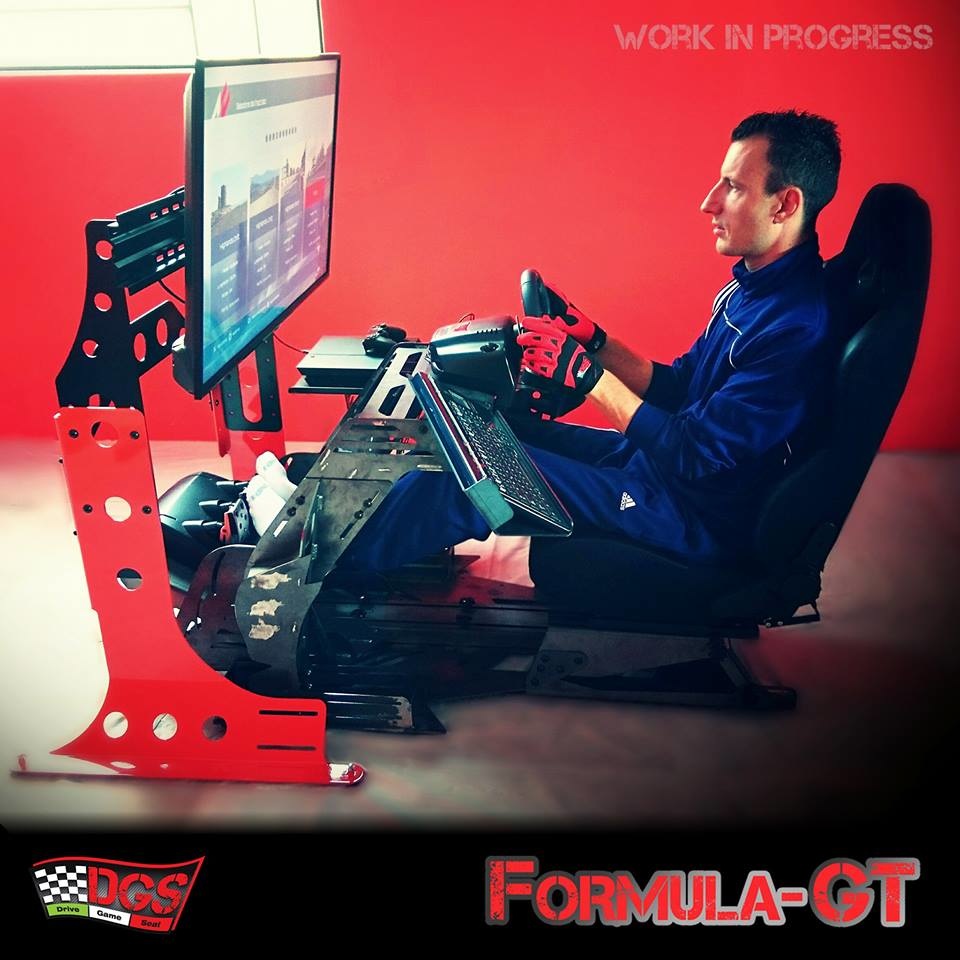 Cockpit Formula-GT par DRIVE GAME SEAT : Monoplace ou GT ?