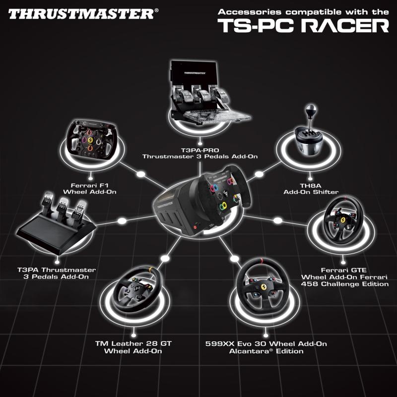 Le Thrustmaster TS-PC RACER bientôt disponible.