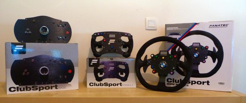 Le ClubSport Wheel V1 de FANATEC