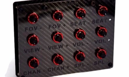 Button Box en carbone chez SIMFAI