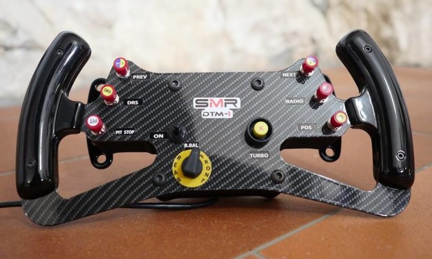 Speed Max Racing et 3DRap : nouvelle collaboration et nouveau volant GT/DTM