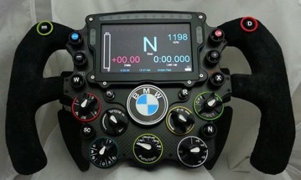 La dernière création de Leopoldo Ramirez, un volant F1 BMW