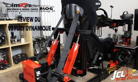 Review du V3 Fury Dynamique de JCL Simracing [+VIDEO]