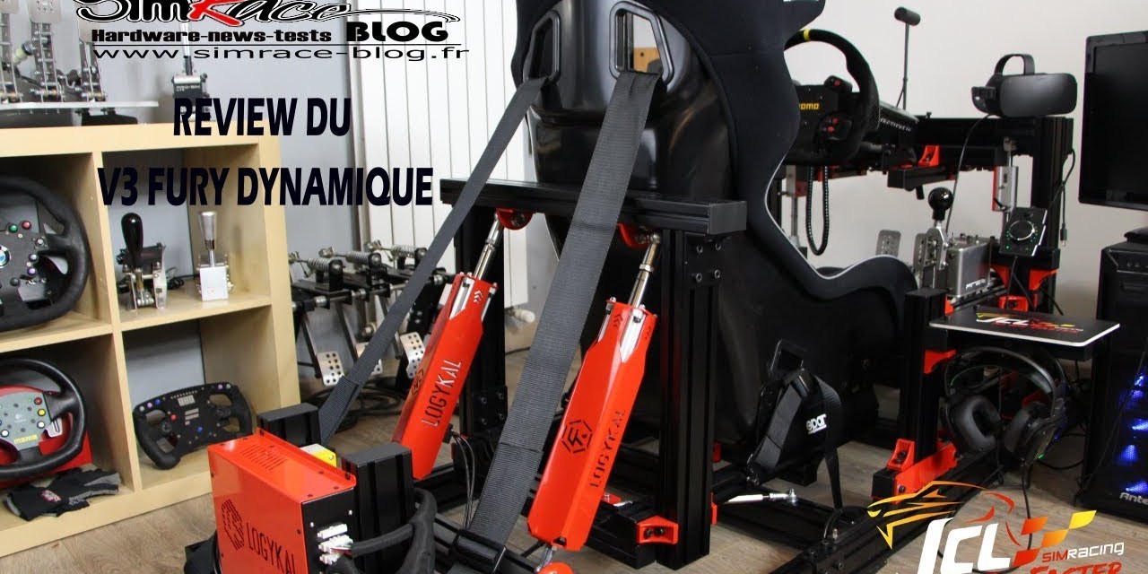 Review du V3 Fury Dynamique de JCL Simracing [+VIDEO]