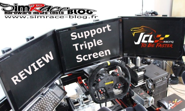 Review du support triple screen de JCL Simracing : Retour aux écrans ?