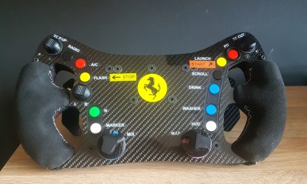 Une réplique du volant de la Ferrari 488 GT3 par ROSSO SIM RACING : Encore un !