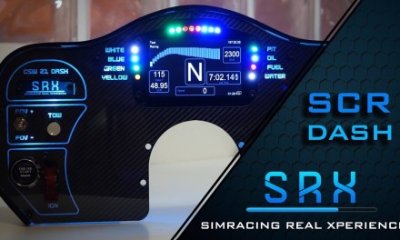 SRX nous présente son nouveau tableau de bord : Le SCR DASH