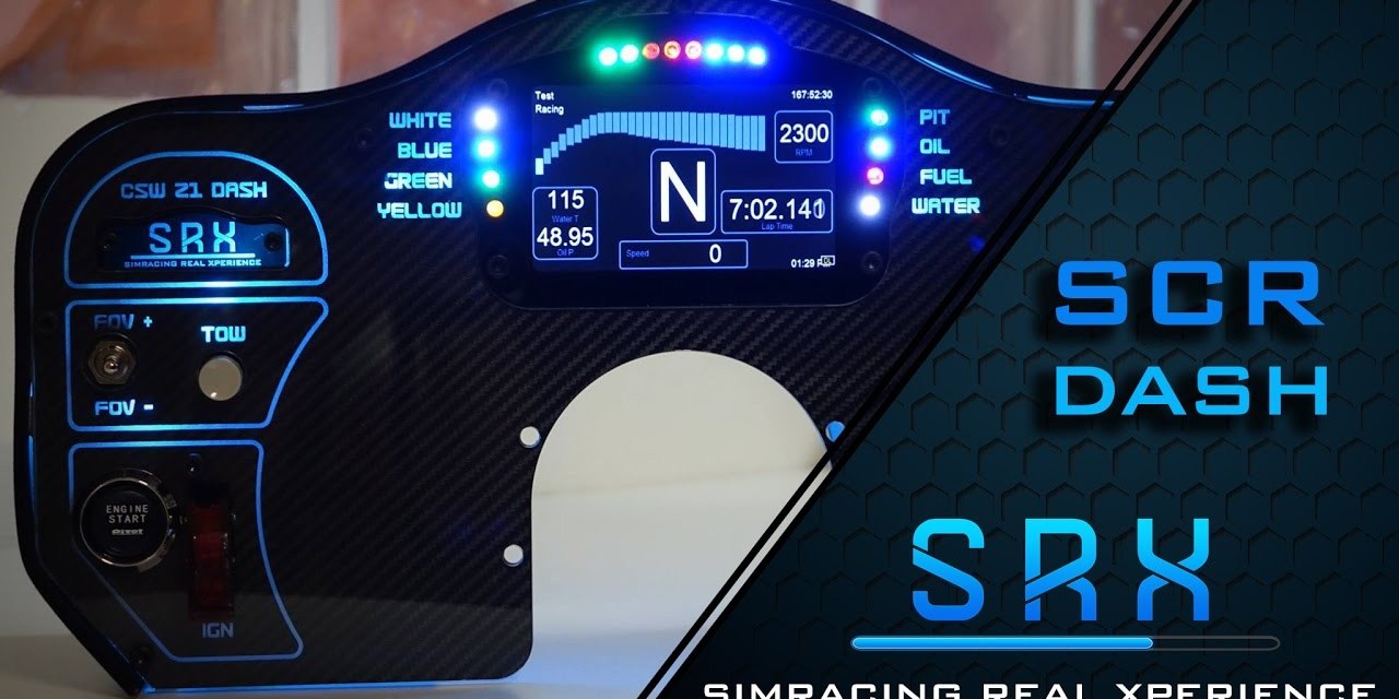 SRX nous présente son nouveau tableau de bord : Le SCR DASH