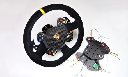 Une interprétation du volant de la Porsche GT3 Cup et un Hub pour SSRG