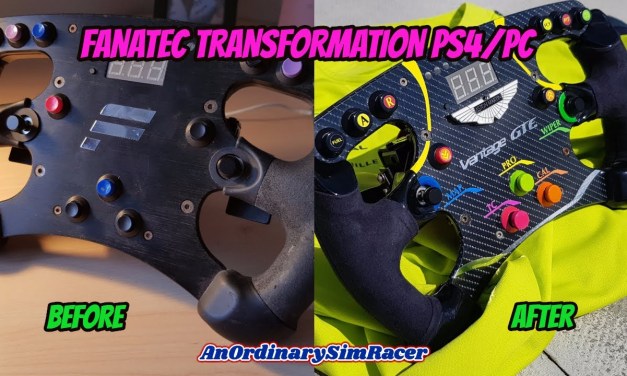 DIY : Un volant FANATEC Formula aux couleurs d’Aston Martin