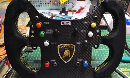 Volant Lamborghini Super Trofeo GT3 par Speed Max Racing