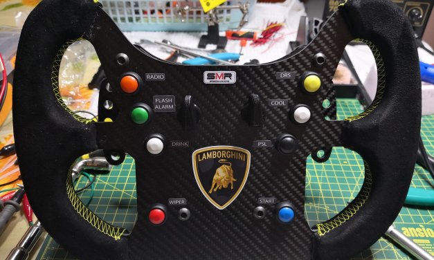 Volant Lamborghini Super Trofeo GT3 par Speed Max Racing