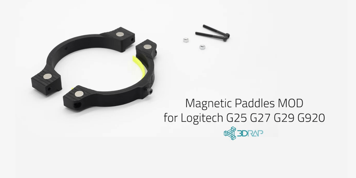 Des palettes magnétiques pour votre volant Logitech
