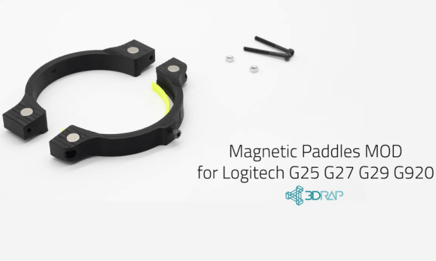 Des palettes magnétiques pour votre volant Logitech