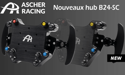 ASCHER RACING B24-SC : Enfin des Joysticks !