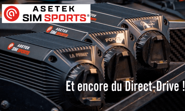 3 nouvelles bases de volant direct-drive pour ASETEK