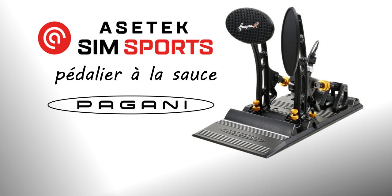 Pédalier ASETEK : du PAGANI sous les pieds !