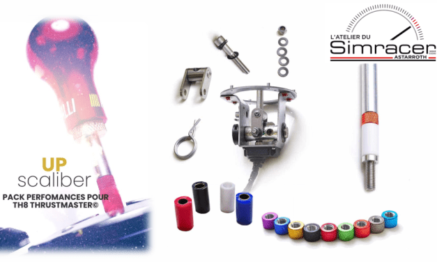 Moddez votre Thrustmaster TH8 avec l’UPscaliber de l’Atelier du Simracer