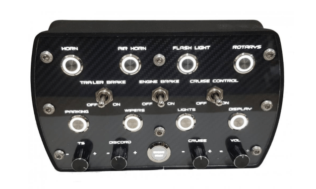 Button-Box ASR Lighting 2 par ASTUR SIM RACE