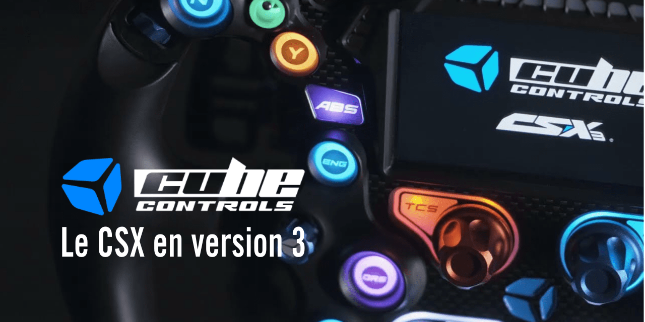 CUBE CONTROLS annonce le Formula CSX3
