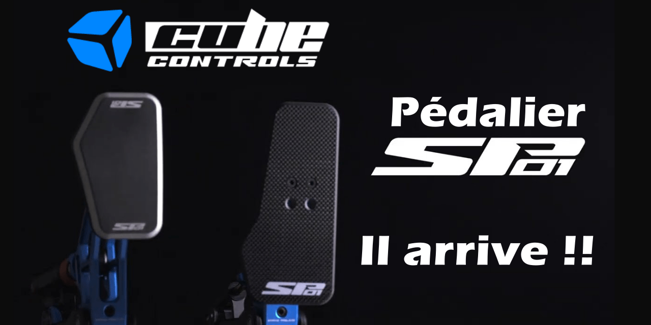 Le pédalier CUBE CONTROLS SP01 est en approche !