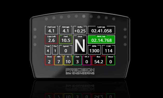 Splendide Dashboard pour PRECISION SIM ENGINEERING : Le DDU