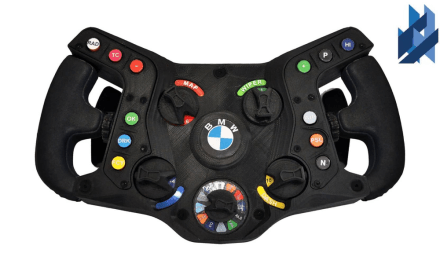 Volant BMW M8 GTE par DCD SIMULATION : là c’est pas cher !