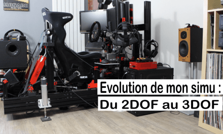 Evolution du JCL V3 Fury Dynamique : 4 vérins pour 1 DOF de plus !