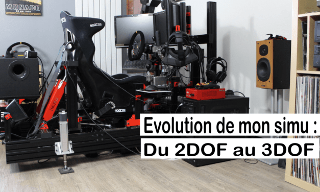 Evolution du JCL V3 Fury Dynamique : 4 vérins pour 1 DOF de plus !