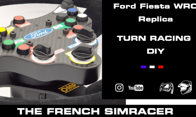 Volant Fiesta WRC Wireless par The French Simracer…et Turn Racing