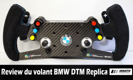 Review du volant BMW DTM Replica de chez INNATO