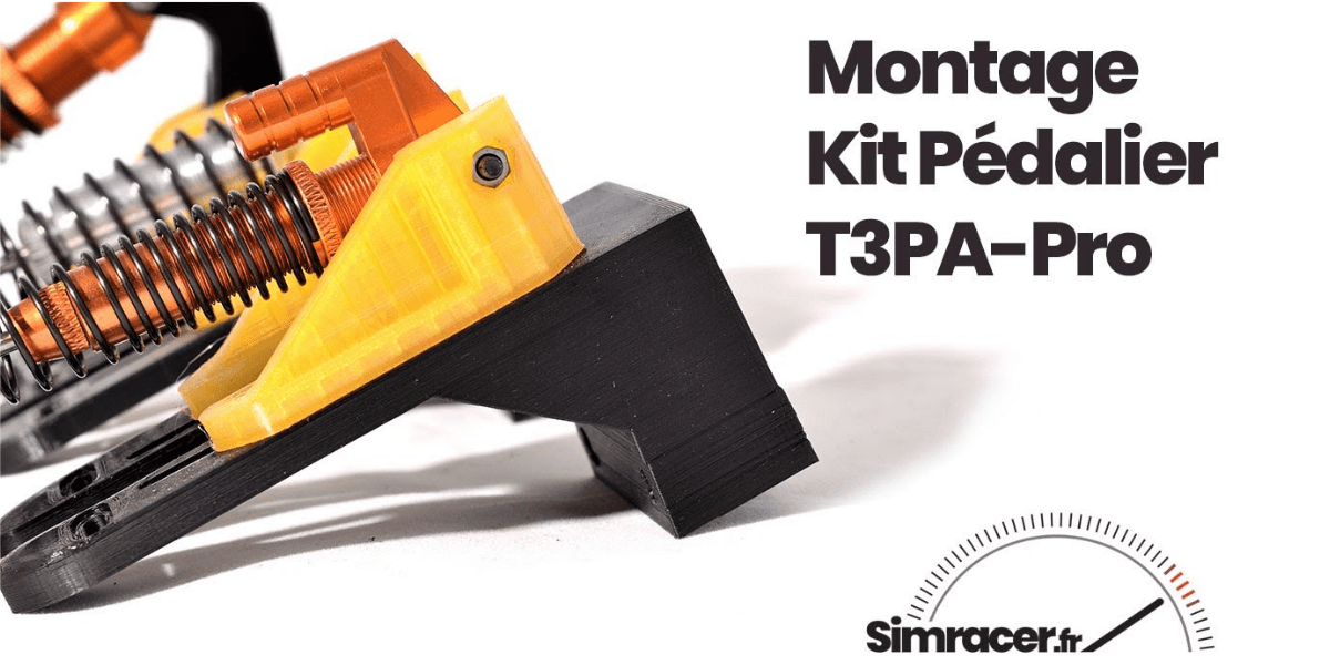 L’Atelier du Simracer : Montage du kit pédalier T3PA-Pro en vidéo