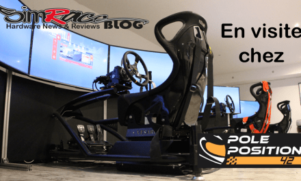 Visite du centre de simulation POLE POSITION 42 : du simracing et des pizzas !