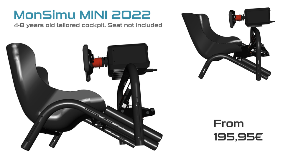 La marque Française de Simracing MONSIMU nous présente ses nouveaux modèles de simulateurs pour l'année 2022.