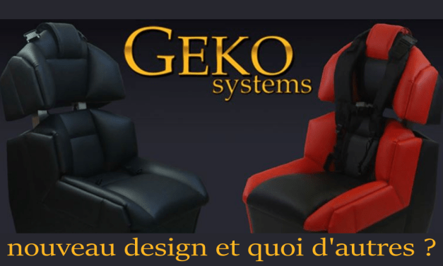 GS-Cobra :Un nouveau design pour le G-SEAT de GEKO SYSTEMS
