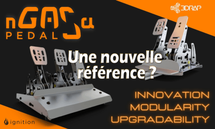 NGASA PEDAL : 3DRap lance son pédalier de Simracing