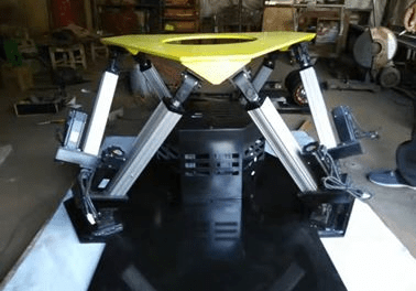 Plateformes de simulation à base de vérins électriques par ZDT-AC SERVO