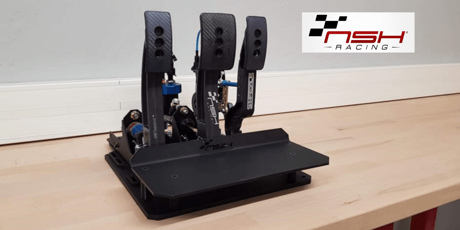 Un nouveau pédalier pour NSH Racing : Le SimPedals Sport