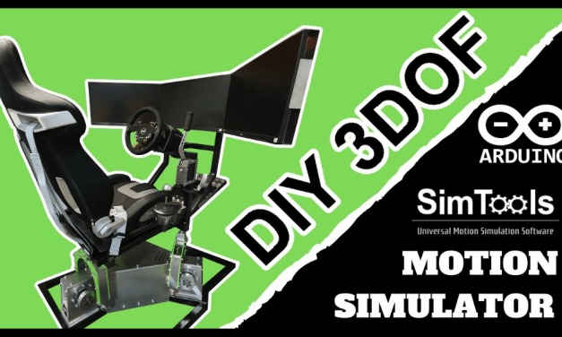 Une superbe réalisation DIY d’un simulateur 3DOF