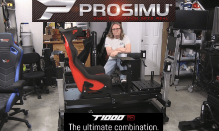 Le PROSIMU T1000 5M chez Sim Racing Garage